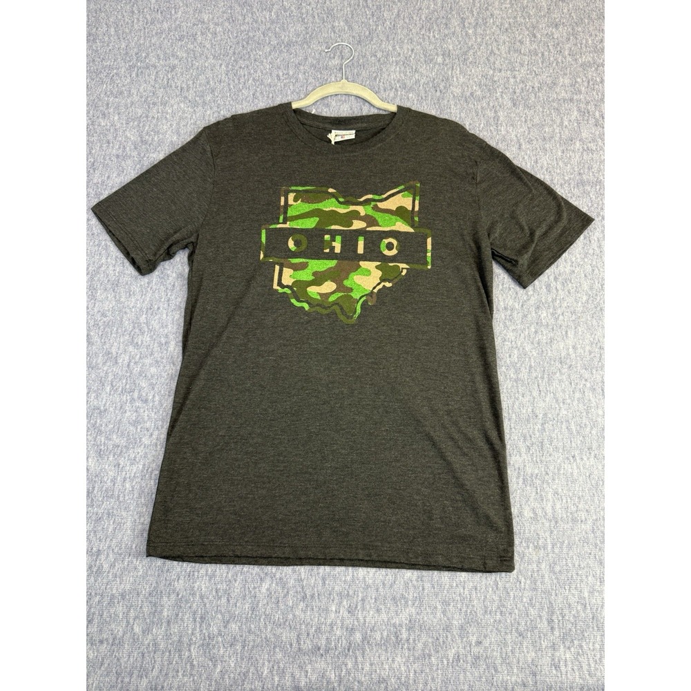 Where I'm From Brand Size M Ohio Camo‎ Short Sleeve Tshirt NWT